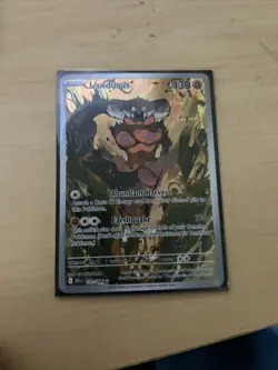 Pokemon Landorus 130 HP 131/086 2025 Illustration Rare Full Art Holo Ancient - Image 1