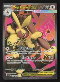 Mega Lopunny ex Ultra Rare Holo PFL 115/094 NM Pokemon TCG - Image 1