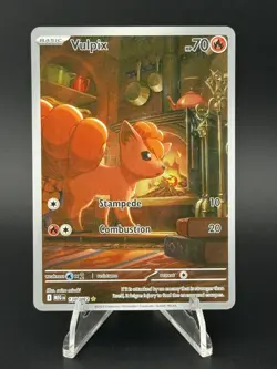 Vulpix 138/132 Illustration Rare Mega Evolution Pokemon NM - Image 1
