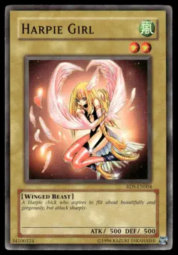 Harpie Girl Yugioh Rise of Destiny #RDS-EN004 - Image 1