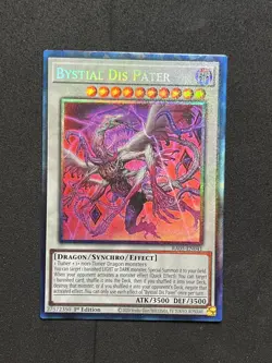 Yugioh Rarity Collection 5 - Bystial Dis Pater (Ultimate Rare) - RA05-EN041 - Image 1