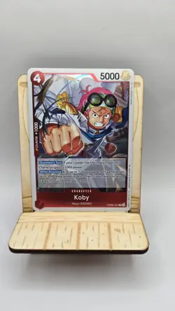 One Piece Card Game Koby PRB02-001 Rare Foil English Edition - Image 1