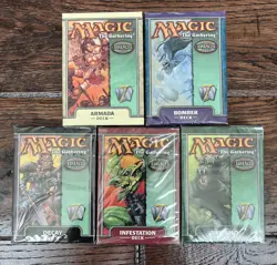 MTG Magic: The Gathering Core Set - 7th Edition Theme Decks (Set of 5) SEALED - Image 1