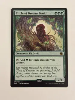 Circle of Dreams Druid Adventures in the Forgotten Realms Magic the Gathering - Image 1