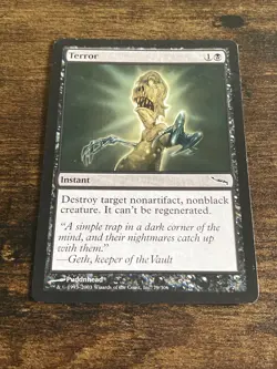 Terror 79/306 Mirrodin Magic The Gathering MTG B11646* - Image 1