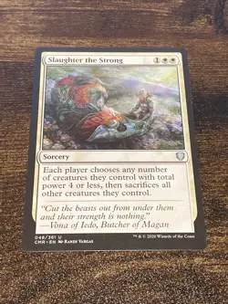Slaughter the Strong 048/361 Commander Legends Magic The Gathering MTG D5006* - Image 1
