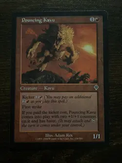 Pouncing Kavu (158) Invasion MTG Magic The Gathering L1232* - Image 1