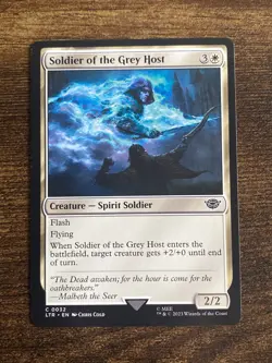 Soldier of the Grey Host 0032 The Lord of the Rings MTG Magic L3549* - Image 1
