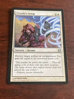 Magic the Gathering MTG Terashi's Grasp Modern Masters C1363* - Image 1