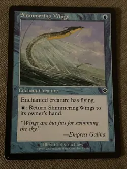 Magic the Gathering MTG Shimmering Wings (72) Invasion LP E46* - Image 1