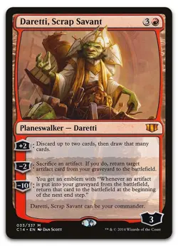Daretti, Scrap Savant #33 (NM) Commander 2014 C14 Magic MTG - Image 1