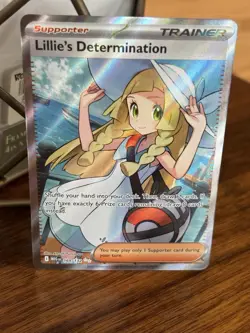 Pokemon TCG Lillie's Determination Holo Full Art Ultra Rare 169/132 ENG - Image 1