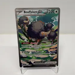 Pokemon Bouffalant ex 170/086 Sv: White Flare Full Art Holo 220HP Special Rare - Image 1