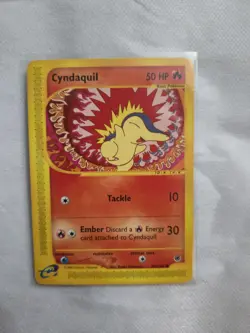 Pokemon Cyndaquil 50HP Expedition Base Set 105/165 Common Basic Regular - Image 1