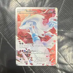 Pokemon TCG Reshiram RC22/RC25 Full Art Holo Ultra Rare 2013 130 HP - Image 1