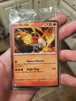 Ho Oh Gamestop Stamped Promo Chaos Rising 010/086 Rare Sealed Promo Pokemon - Image 1