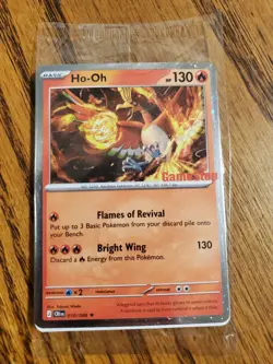 Ho Oh Gamestop Stamped Promo Chaos Rising 010/086 Rare Sealed Promo Pokemon - Image 5
