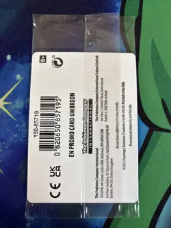 Pokemon TCG Umbreon 130 GameStop Stamped Exclusive SV Black Star Promo SEALED NM - Image 2