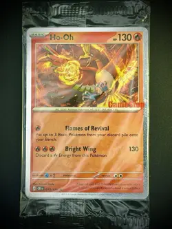 Ho-Oh 010/086 Galaxy GameStop Promo Stamped Sealed - Pokemon Chaos Rising - Pre - Image 1