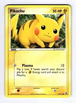 Pikachu FireRed & LeafGreen #74 (2004) Common NM Pokemon - Image 1