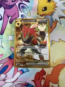 Pokemon TCG N's Zoroark EX Journey Together 189/159 NM - Image 1