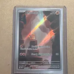 Pokemon Charmander 168/165 SV: Scarlet & Violet 151 Illustration Rare Holo 70 HP - Image 1