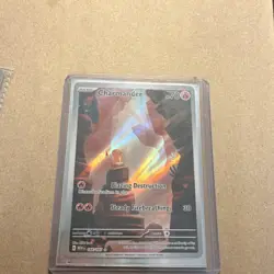Pokemon Charmander 168/165 SV: Scarlet & Violet 151 Illustration Rare Holo 70 HP - Image 2