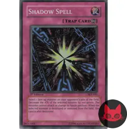 Yugioh Shadow Spell SKE-041 Super Rare 1st Edition NM - Image 1