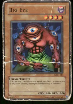 Big Eye MRD-017 Common / Short Print Metal Raiders Unlimited Damaged - Image 1
