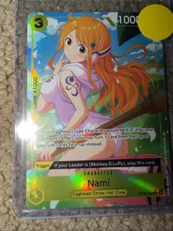 Nami (Alt Art) ST29-008 C Starter Deck (EGGHEAD) - ONE PIECE HOLO FOIL ENG SSP - Image 2