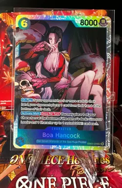 One Piece TCG - Boa Hancock ENGLISH EB03-026 HEROINES SR - Near Mint - Image 1
