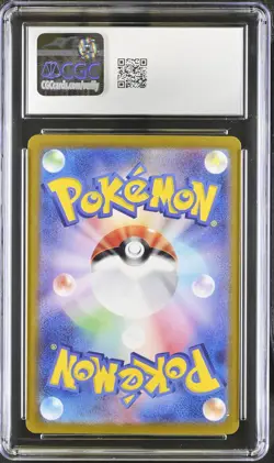 CGC 10 Poliwhirl 176/165 Pokemon Card 151 AR Japanese - Image 2