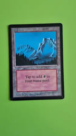 Mtg BETA Mountain, Douglas Shuler, Excellent Condition. - Image 2