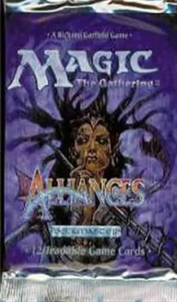 MTG ALLIANCES BOOSTER PACK FRESH FROM BOX NEW PRICE - Image 1