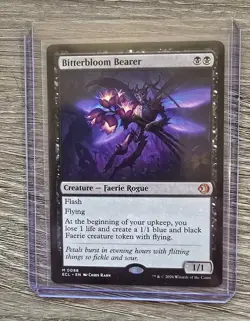 Magic: The Gathering (MTG) -Lorwyn Eclipsed Bitterbloom Bearer M 0088 NM - Image 1