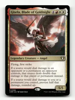 Gisela, Blade of Goldnight Commander Masters #338 Rare - Image 1