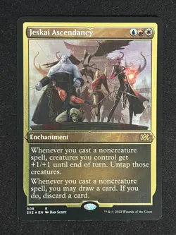 1x MTG Jeskai Ascendancy (Foil Etched) - Double Masters 2022 (2X2) #508 - Magic - Image 1