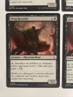 4x Mtg March Of The Machine Dreg Recycler NM/M Magic The Gathering - Image 2