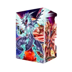 Triple Galaxy Eyes Dragon Deck Box - Holds 100 Double Sleeved Cards & Dice Tray - Image 2