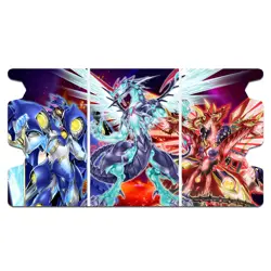 Triple Galaxy Eyes Dragon Deck Box - Holds 100 Double Sleeved Cards & Dice Tray - Image 4