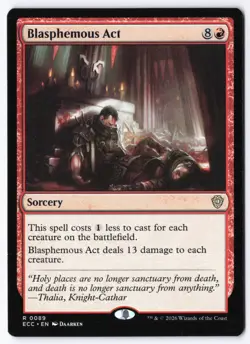 Blasphemous Act 89 Commander: Lorwyn Eclipsed - Image 1