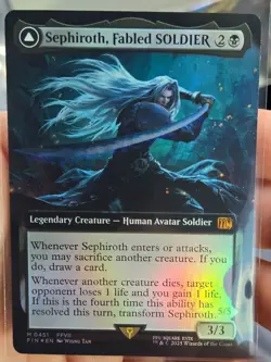 Sephiroth, Fabled SOLDIER (Extended Art) Final Fantasy Foil - Image 1