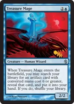 4x Treasure Mage NM-Mint, English Mirrodin Besieged MTG Magic - Image 1