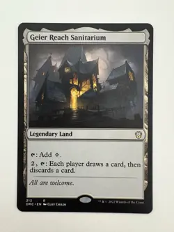 Geier Reach Sanitarium MTG Magic the Gathering Card NM Near Mint DMC - Image 1