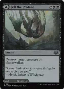 Fell the Profane - FOIL - U Modern Horizons 3 244 - MTG - Image 1