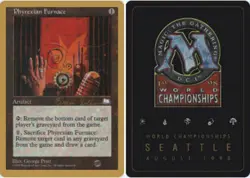 Phyrexian Furnace - Sideboard - Brian Selden - 1998 ~ Near Mint World Championsh - Image 1