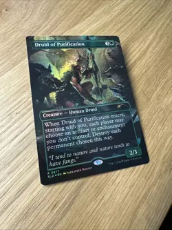 Druid of Purification (Rainbow Foil) Secret Lair Drop Foil - Image 1