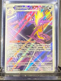 Toxtricity Pokemon 103 PFL Illustration Rare Near Mint Card - Image 1