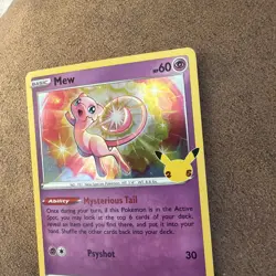 Mew 011/025 Holo Rare - Celebrations 25th Anniversary Pokemon Card - Image 2
