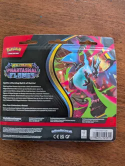 LOT OF 2 - Pokemon PHANTASMAL FLAMES Weavile and Sneasel 3-Pack Blister Set! - Image 3